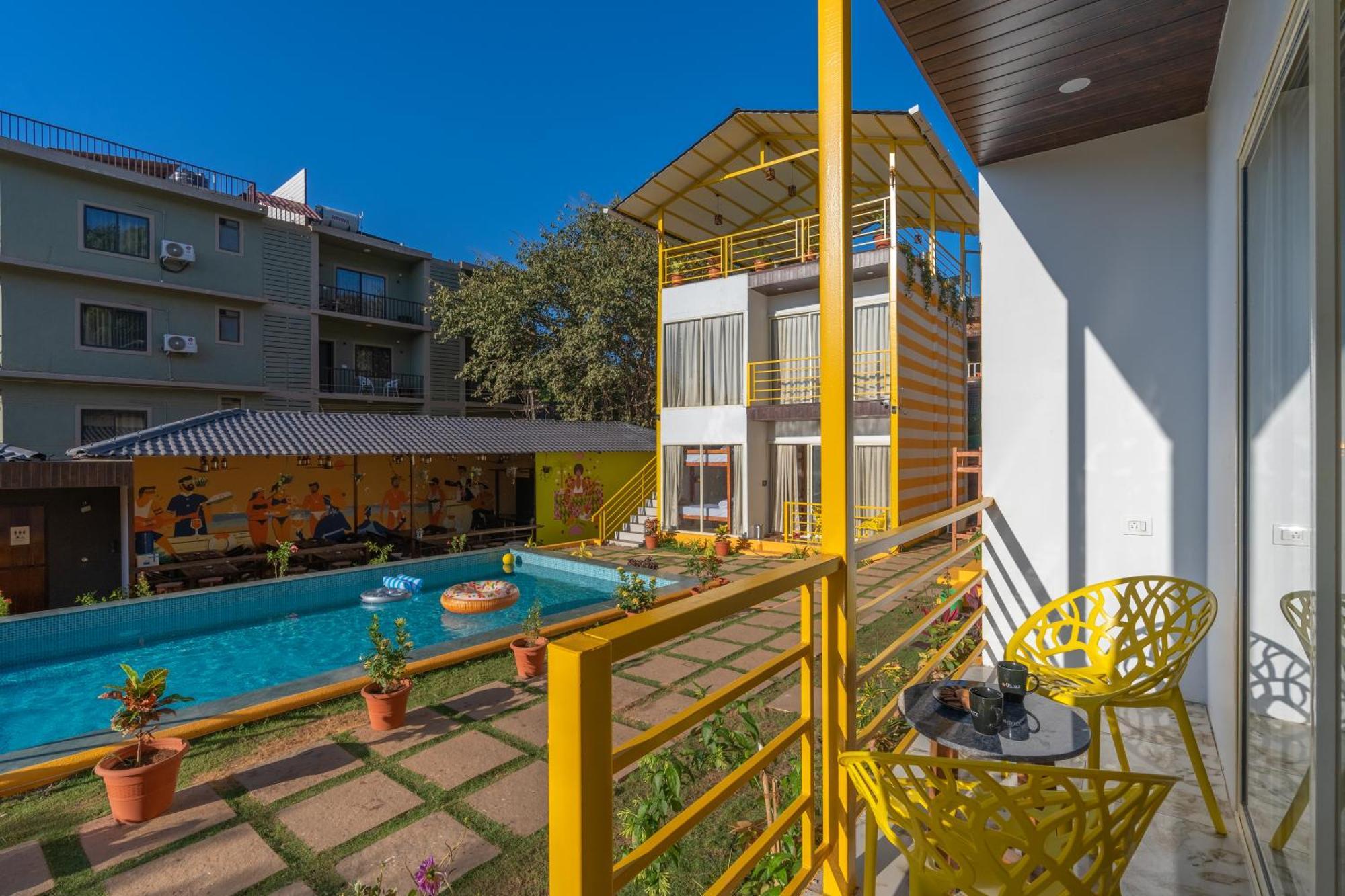 The Social Stays Goa, Morjim Formerly Artbuzz Екстериор снимка
