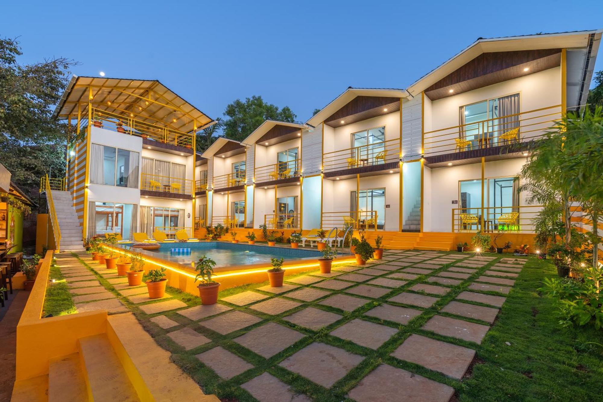 The Social Stays Goa, Morjim Formerly Artbuzz Екстериор снимка