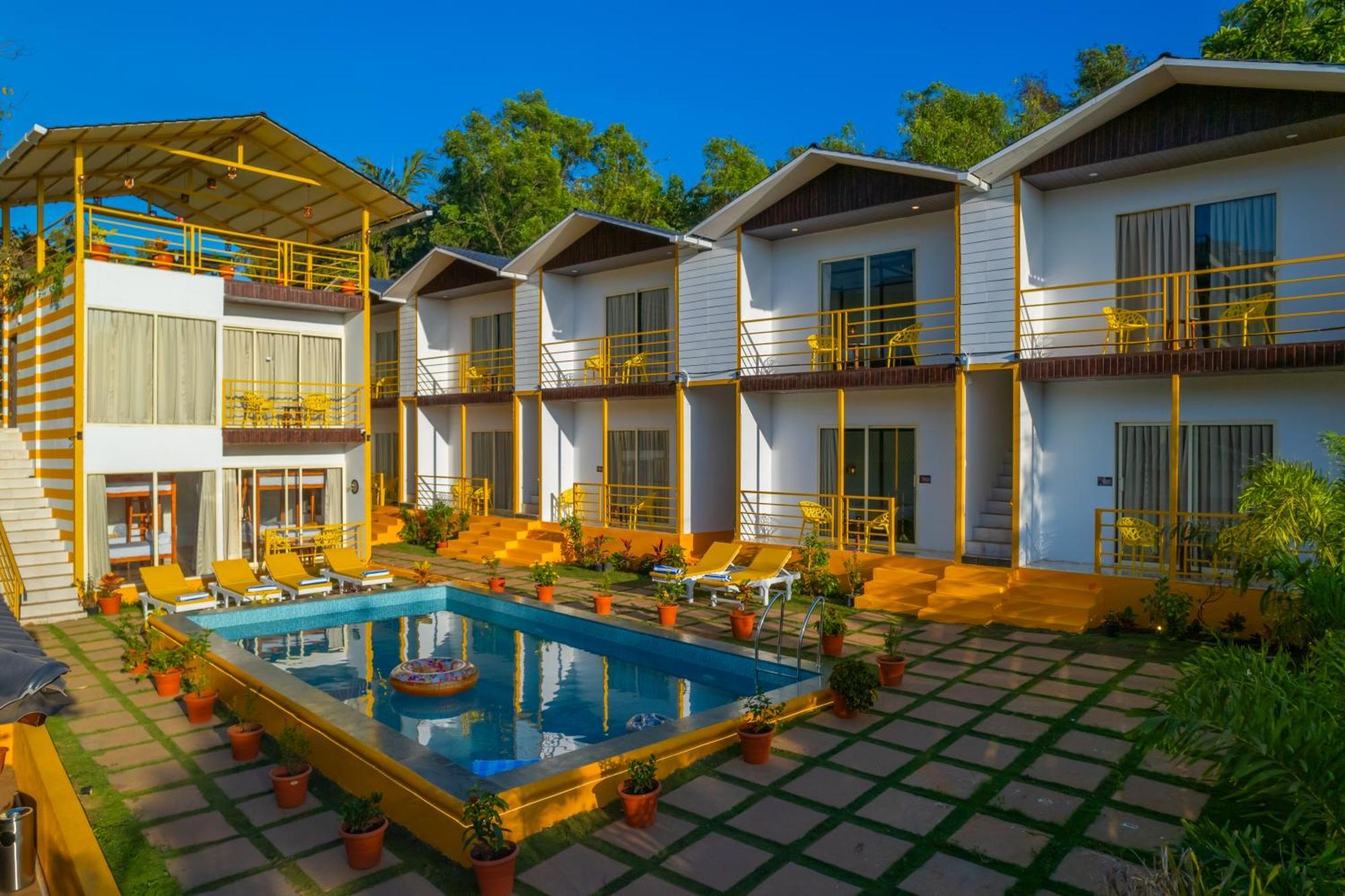 The Social Stays Goa, Morjim Formerly Artbuzz Екстериор снимка