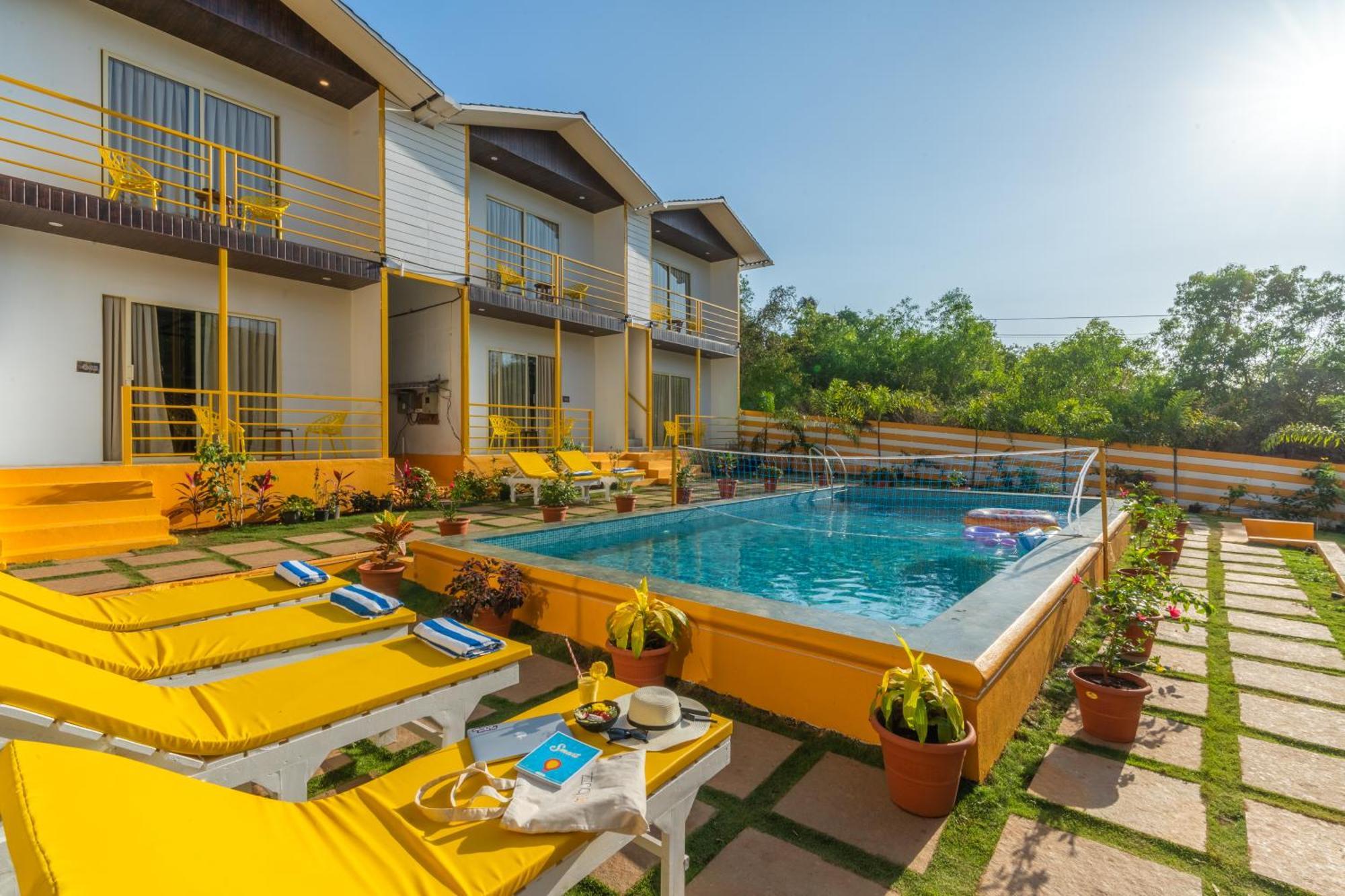 The Social Stays Goa, Morjim Formerly Artbuzz Екстериор снимка