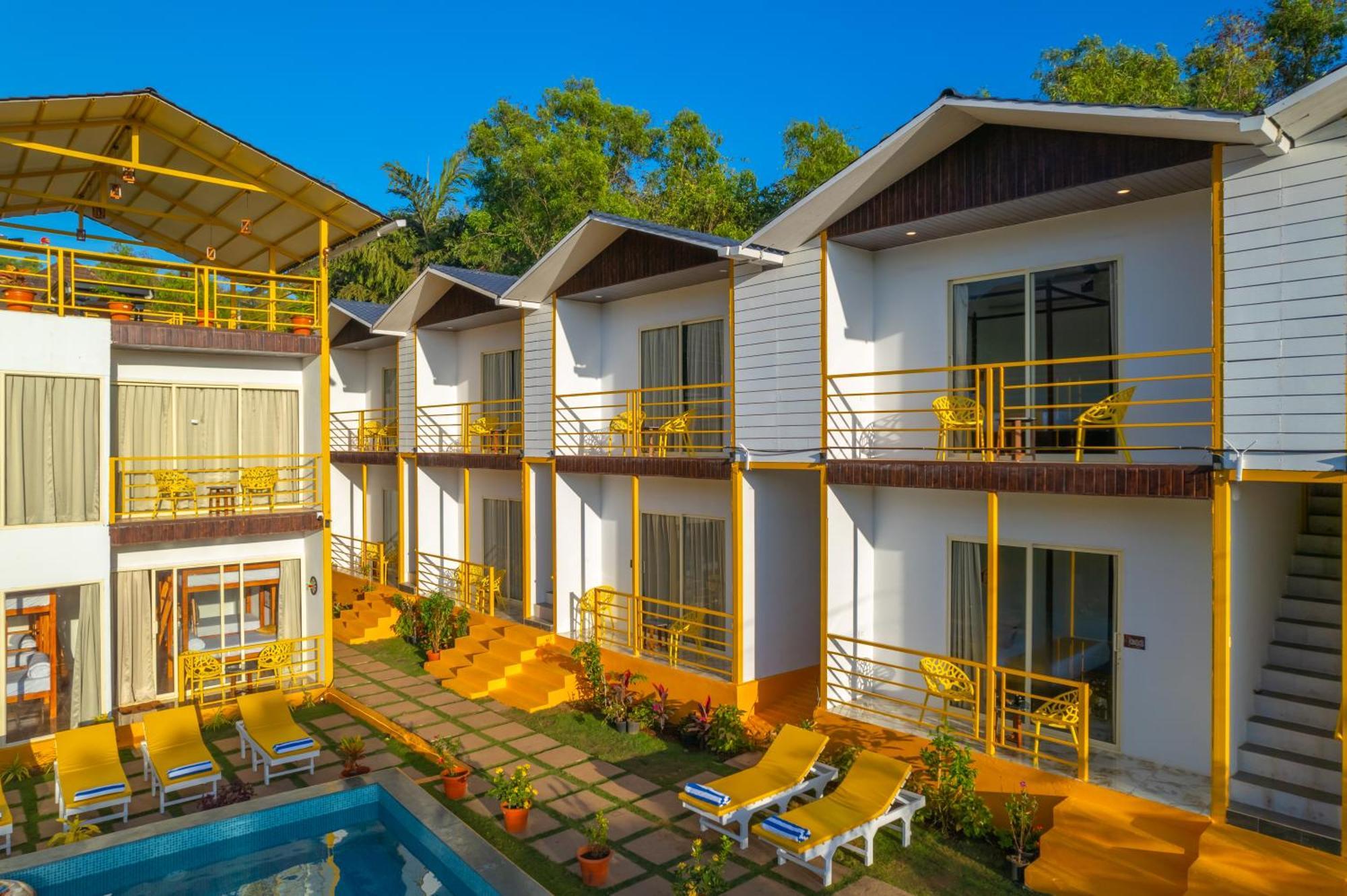 The Social Stays Goa, Morjim Formerly Artbuzz Екстериор снимка